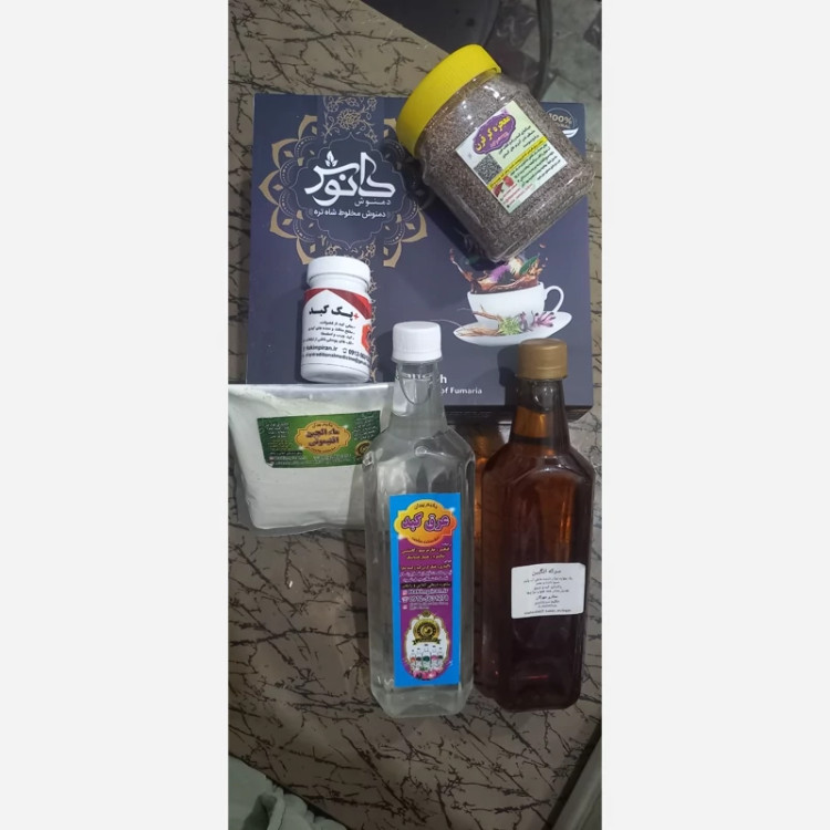 پک کامل گیاهی رفع کبدچرب و غلظت خون